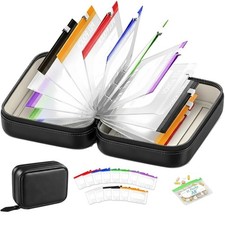 Organizer Bags for Travel Waterproof 14 Pouch Case 1 Black