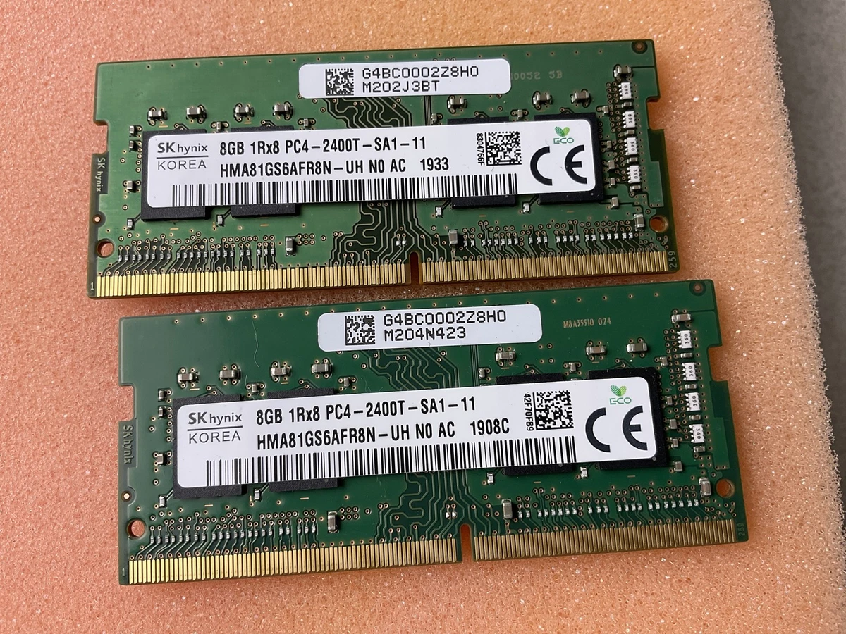 PC4-19200 (DDR4-2400) Bus Speed Computer RAM 16 GB Total Capacity