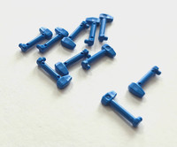 10 StüCk Lego 61190D Antenne Rangefinder Star Wars MinifigurzubehöR – Blue Blau