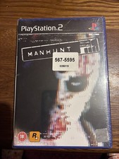Image of RARE Factory Sealed Brand New Manhunt, PlayStation 2 , 18+, Rockstar games