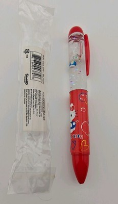 Sanrio Hello Kitty Floating Pen Red Classic Outfit 2012 New in Package 