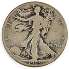 1929-D Walking Liberty Half Dollar Good Silver WLH Fifty Cent Piece 50c
