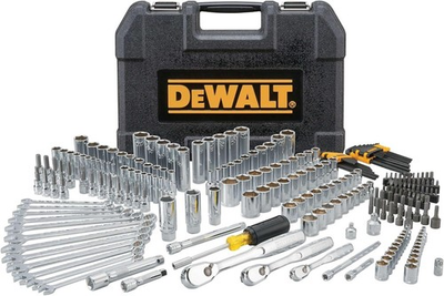 #ad DEWALT Mechanic Tool Set 247 Piece 1 4 in. 3 8 in. and 1 2 in. Drive SAE Ra $141.75