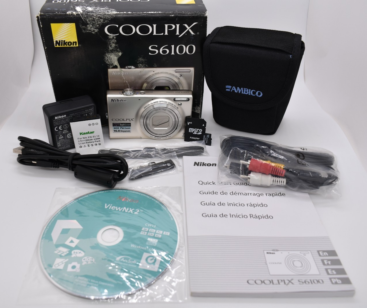 Nikon COOLPIX S6100 シルバー 【公式通販】