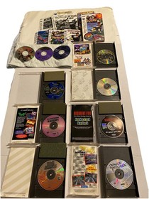 Sega Saturn MK-80000A Console + 39 Games ,Controllers ,+ More-Bundle/Lot(Tested)