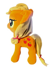 Hasbro My Little Pony Apple Jack Plush Orange Yellow Red Apples 10