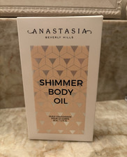 Anastasia Beverly Hills Shimmer Body Oil Sheer Glow Vegan 1.5 fl oz 12M