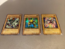 Yu-Gi-Oh Aplha/Beta/Gamma Magnetwarrior DOR-G001/002/003 Secret Rare