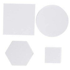 Geometric Cube Photo Props Set 4 Pieces Foam Photography Background Props for