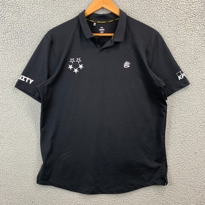 Under Armour x Steph Curry Cup Underrated Golf Performance Mens Large Polo Shirt