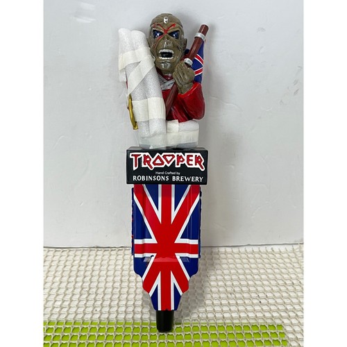 Iron Maiden Trooper Beer Tap Handle Robinsons Brewery NEW WITH BOX