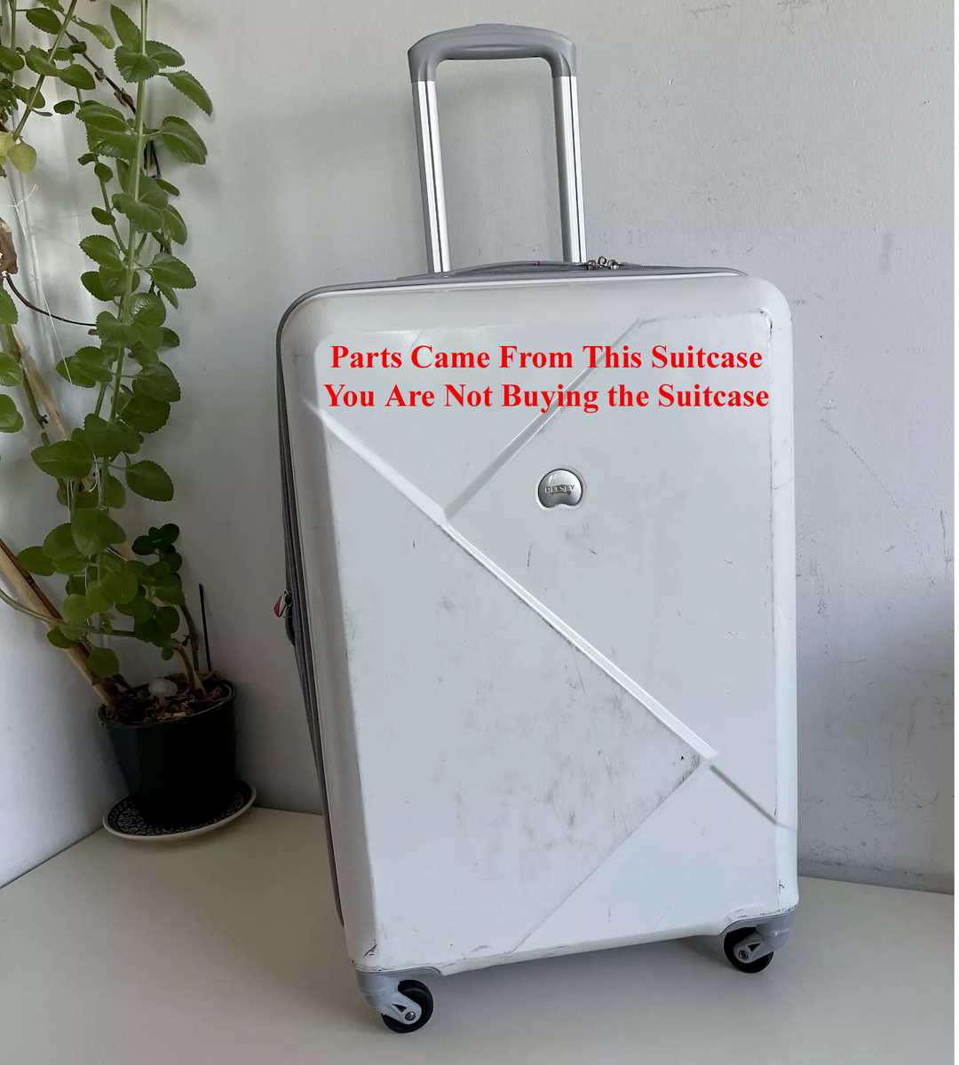 Delsey Suitcase Luggage Travelling Top & Side Handle Strap Grip