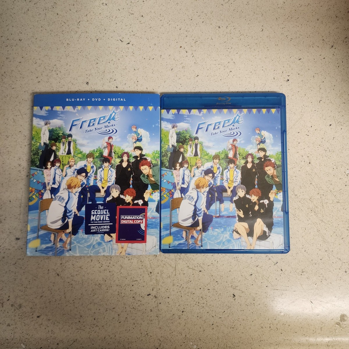 Free! Take Your Marks The Movie Blu-ray