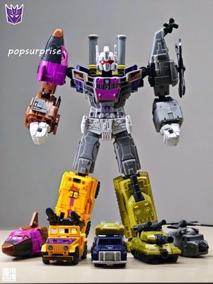 Blokees Transformers Defender 5pcs Vehicles for Bruticus Model NO Combiner Kit