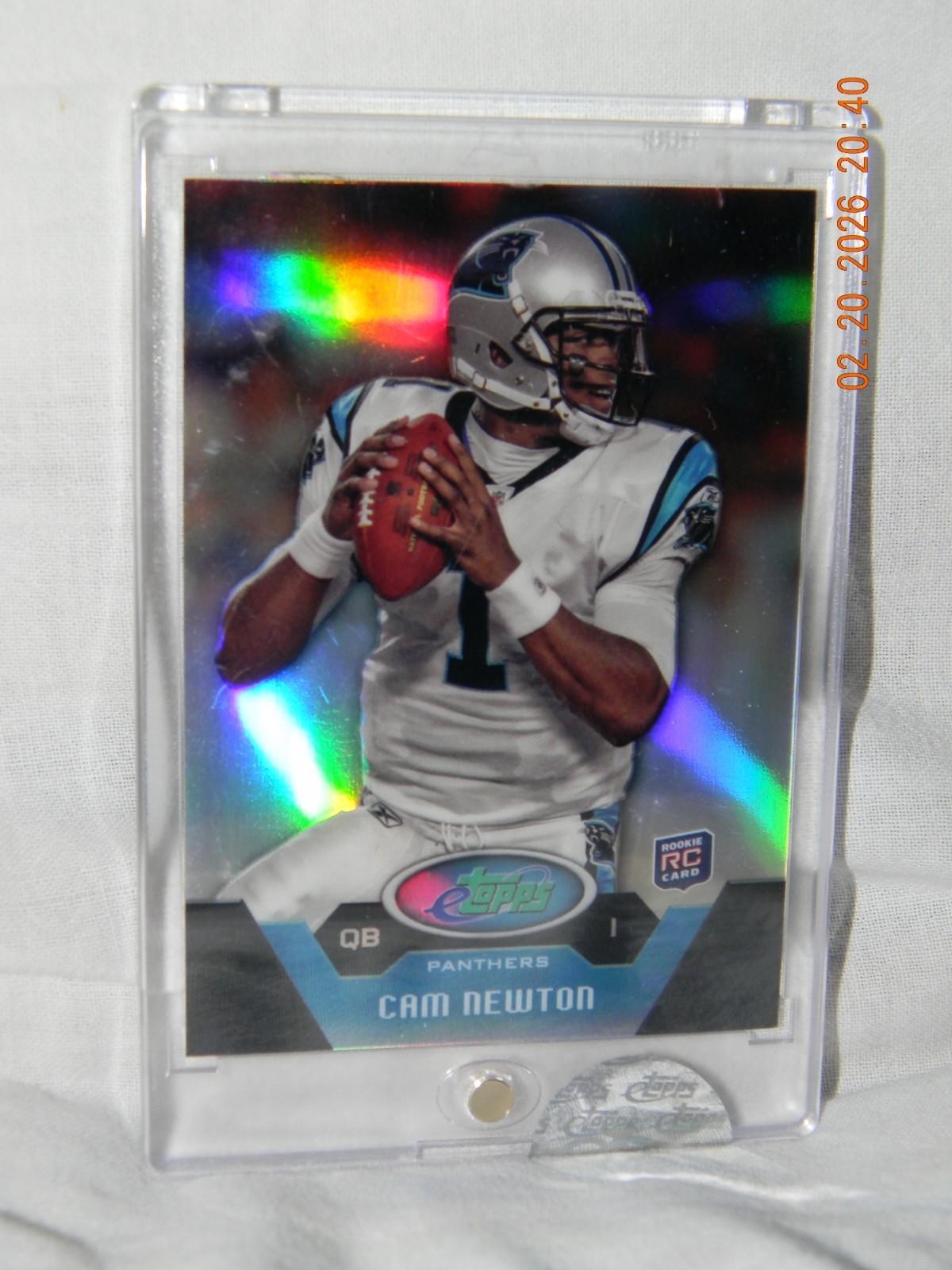ETopps 2011 Cam Newton RC #11, Carolina Panthers #1
