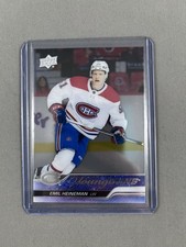 2023-24 Upper Deck Young Guns Emil Heineman YG Young Guns Clear Cut #720