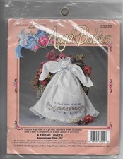 Bucilla Gallery Stitches ANGEL BABIES A Friend Loveth Cloth Doll Embroidery KIT