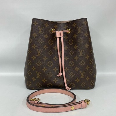 Louis Vuitton Monogram Pink Bucket Bag Shoulder Crossbody W9281091