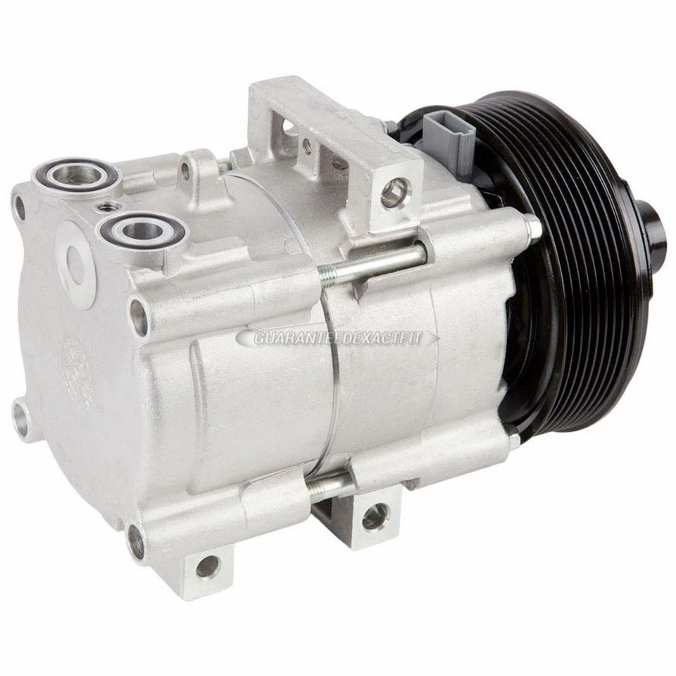 Compresor de aire acondicionado y embrague de aire acondicionado OEM para Ford F-150 F-250 y Lincoln Mark LT Foto 2 de 3