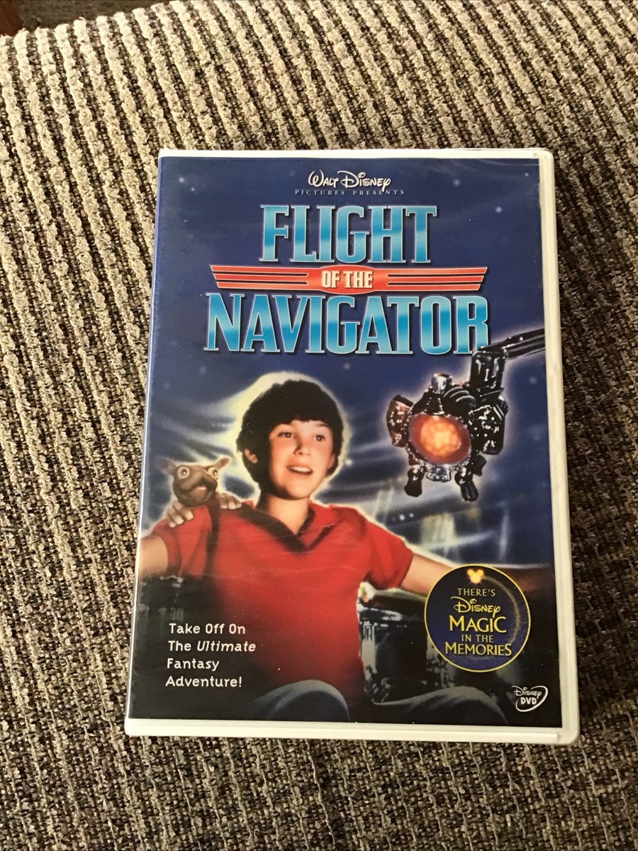 FLIGHT OF THE NAVIGATOR 1986 DISNEY DVD NEW JOEY CRAMER SARAH