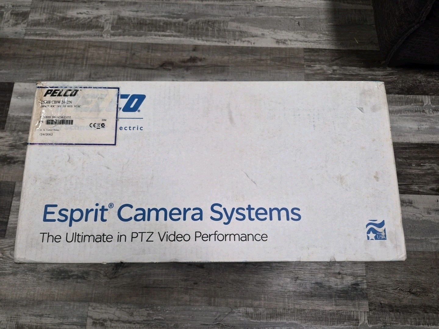 Used Pelco Esprit ES30 PTZ 24x Zoom Camera System ES30PCBW24-2N
