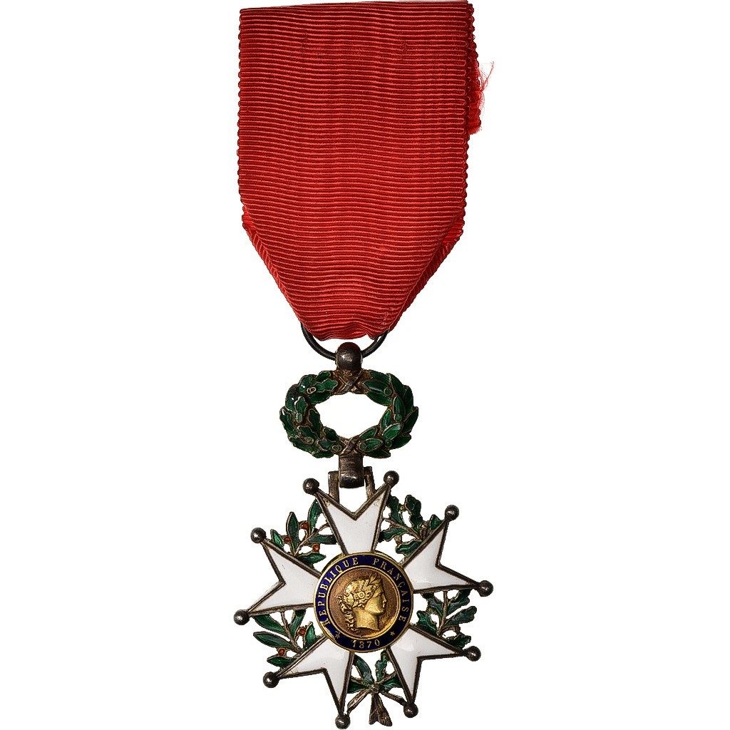 [#396280] France, Légion d'Honneur, Troisième République, Medal, 1870, Excellent