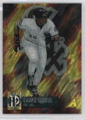 1995 Pinnacle Team Pinnacle Dufex Front Frank Thomas Jeff Bagwell #TP3 HOF 0it8