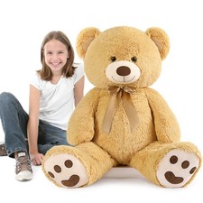 MorisMos 47inch Giant Teddy Bear Stuffed Animal 4ft, Big Teddy Bear Plush