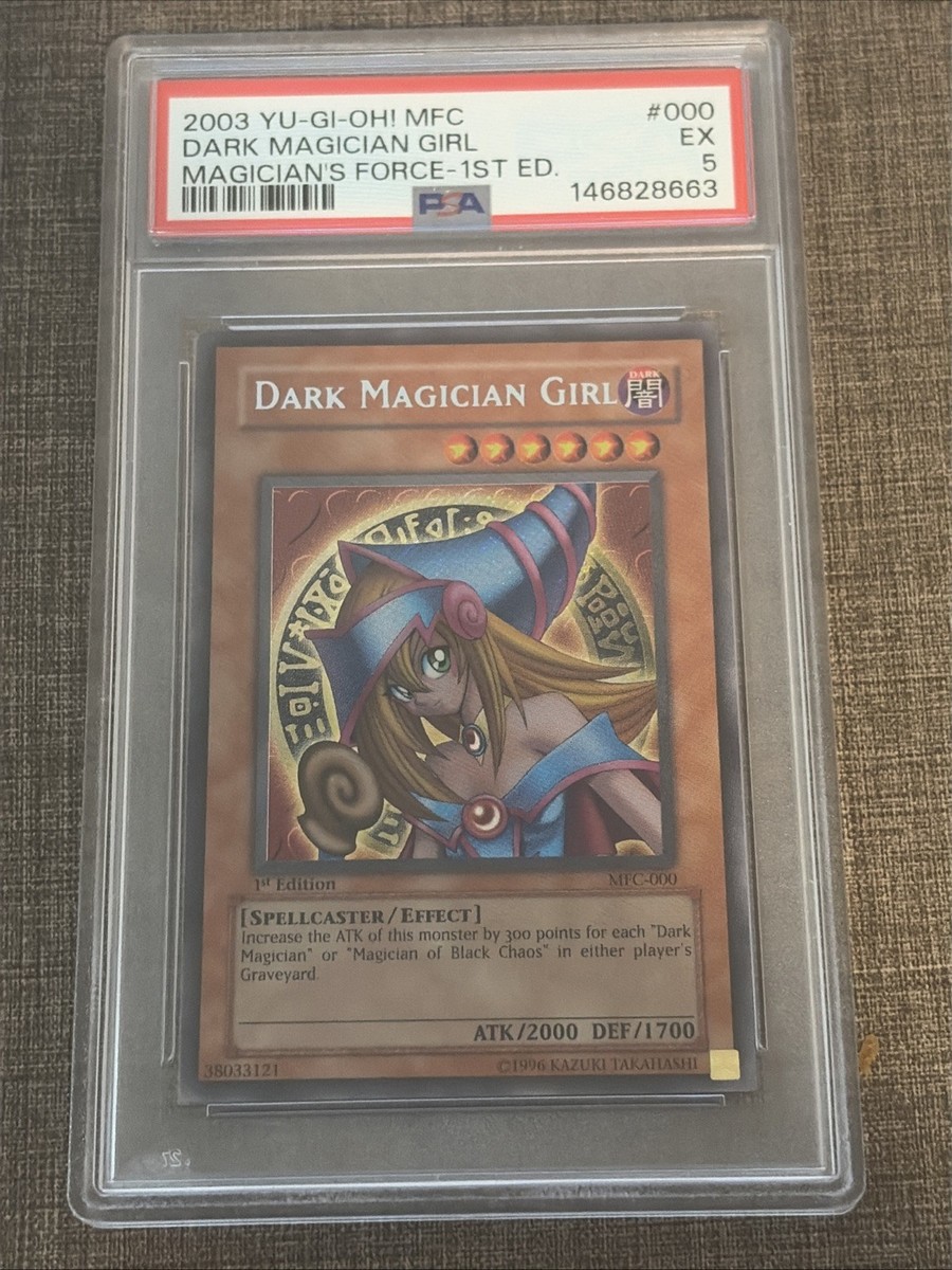 Dark Magician Girl MFC-000 Magician's Force 1st Edition for sale