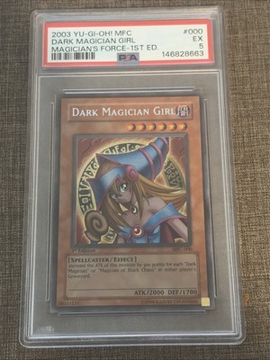 Dark Magician Girl MFC-000 Magician's Force 1st Edition for sale