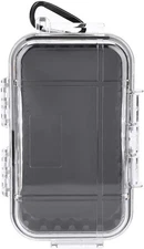 Small Waterproof Storage Case Shockproof Airtight Survival Box transparent 