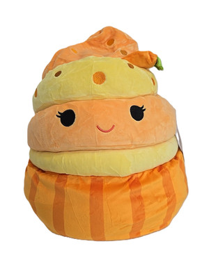 KEISHA the Carrot Cupcake - Squishmallow Plush Toy - 8'' High - *New with Tag*