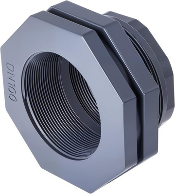 #ad #ad 1 Pcs 4 Inch Bulkhead Fitting PVC Water Tank Connector Plumbing Pipe Threaded... $25.00