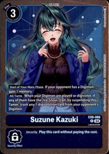Suzune Kazuki EX8-066 R Rare Chain of Liberation Digimon Lightly Played