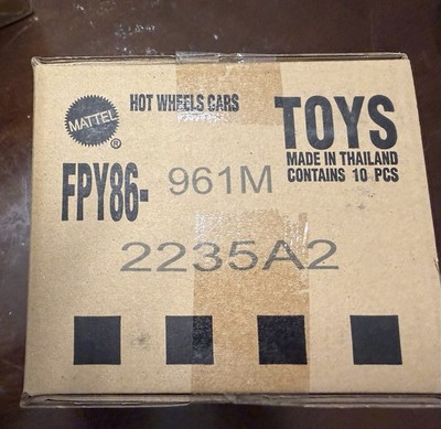 Box Of Hot Wheels 2025 Car Culture M Case Ronin Run II Set of 10 Cars FPY86-961M