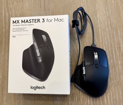 Logitech MX Master 3 for Mac Wireless Mouse Space Gray Open Box Compete