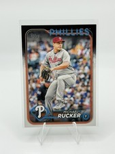 2024 Topps Baseball Update Michael Rucker #US140 Philadelphia Phillies