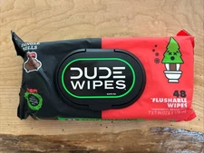 Dude Wipes Dingle Bells! Hard To Find- Limited Holiday Release 1 Pack 48 Wipes
