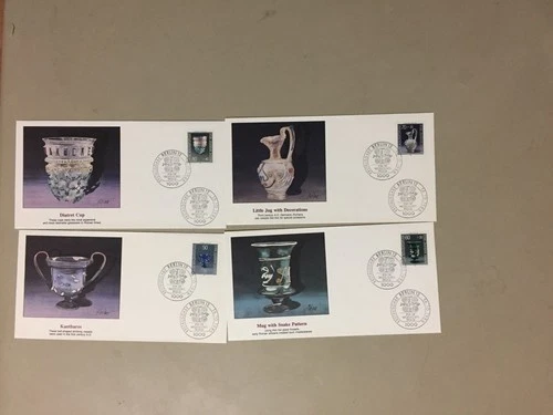 Set of four Germany fdc with semi postal stamps(a)