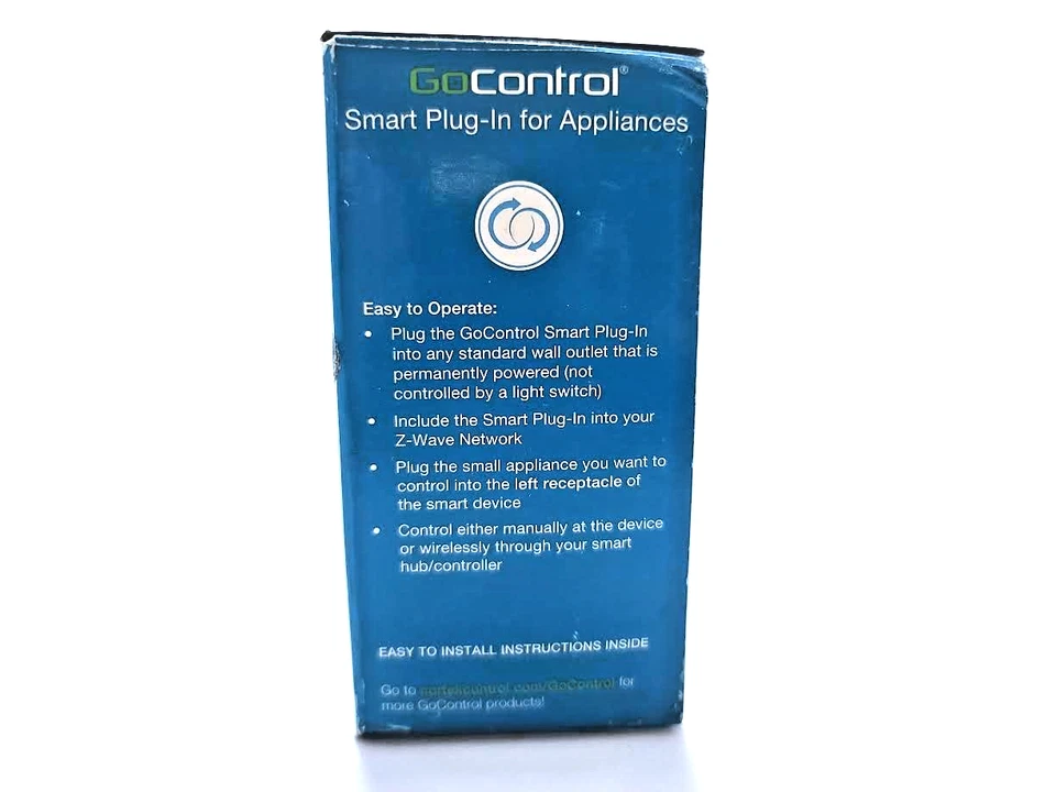 💥Go Control Smart Plug-in For Appliances PS15Z-2 Z-Wave - NEW OLD STOCK💥 - Image 4 of 4