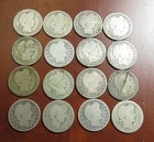 Barber quarter lot__$4 face value__many different dates