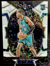 2022-23 Panini Select - Concourse Jalen Duren #98 White Disco Prizm /75 (RC)