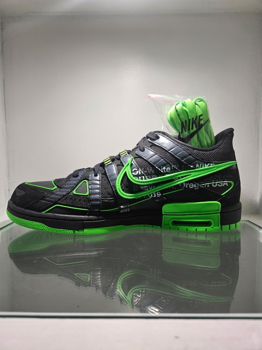 Size 13 - Nike Air Rubber Dunk x Off-White Low Green Strike | eBay