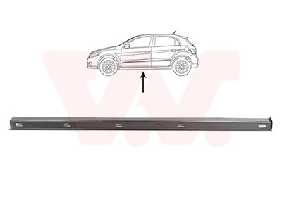 VAN WEZEL Einstiegblech Schweller vorne links für VW Golf V Touran 1K1 1T1 1T2 - Bild 1 von 1