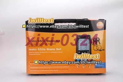 NEW testo 550s Intelligent digital refrigerant meter 0564 5502 DHL shipping