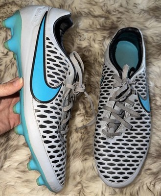 NIKE MAGISTA OPUS SG-PRO Blue ACC FOOTBALL BOOTS SOCCER CLEATS US 12 Kanga Lite