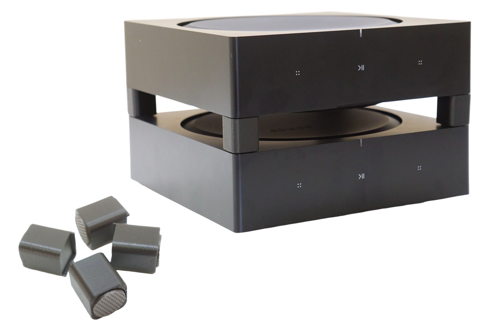 Sonos Amp Stacker Tower, Thermal Overload Protection Cooling Feet S16 250w