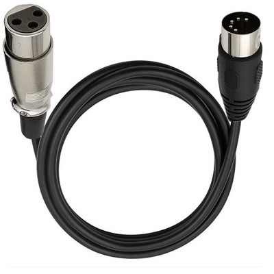 MIDI To XLR Adapter Cable 5 Pins DIN To XLR 3 Pin Music Instruments Audio Cable