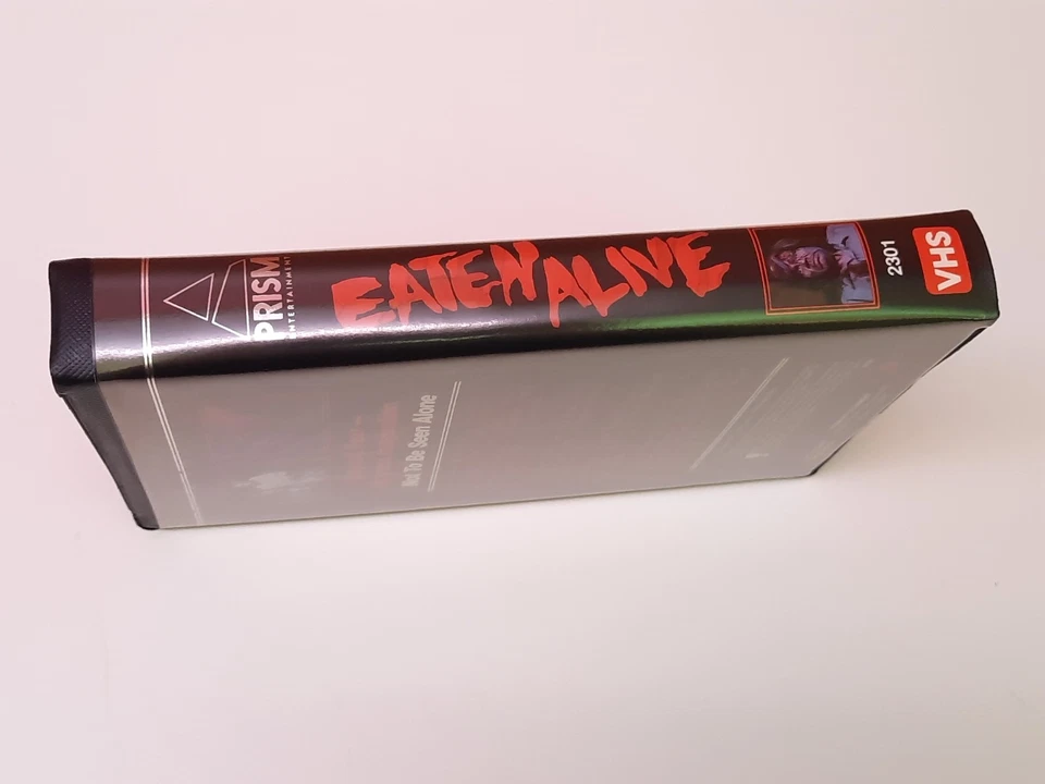 Eaten Alive 1977 VHS USA NTSC Prism Video Clamshell Tobe Hooper Mel Ferrer - Bild 3 von 4