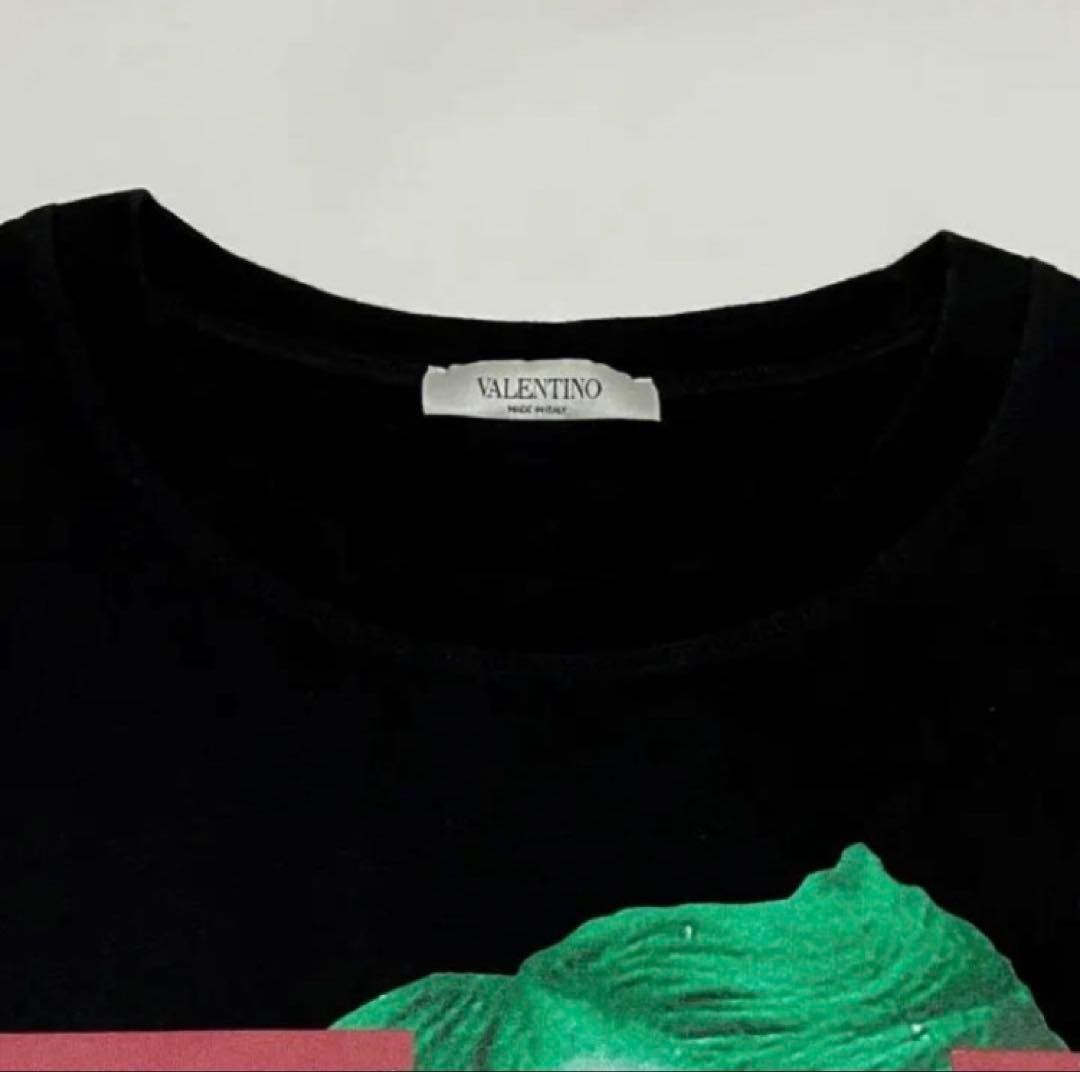 USED [RARE] VALENTINO X UNDERCOVER FACE ROSE T-SHIRT COLLABORATION GOOD thumbnail 6
